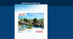 Desktop Screenshot of americanbackyardsaz.com